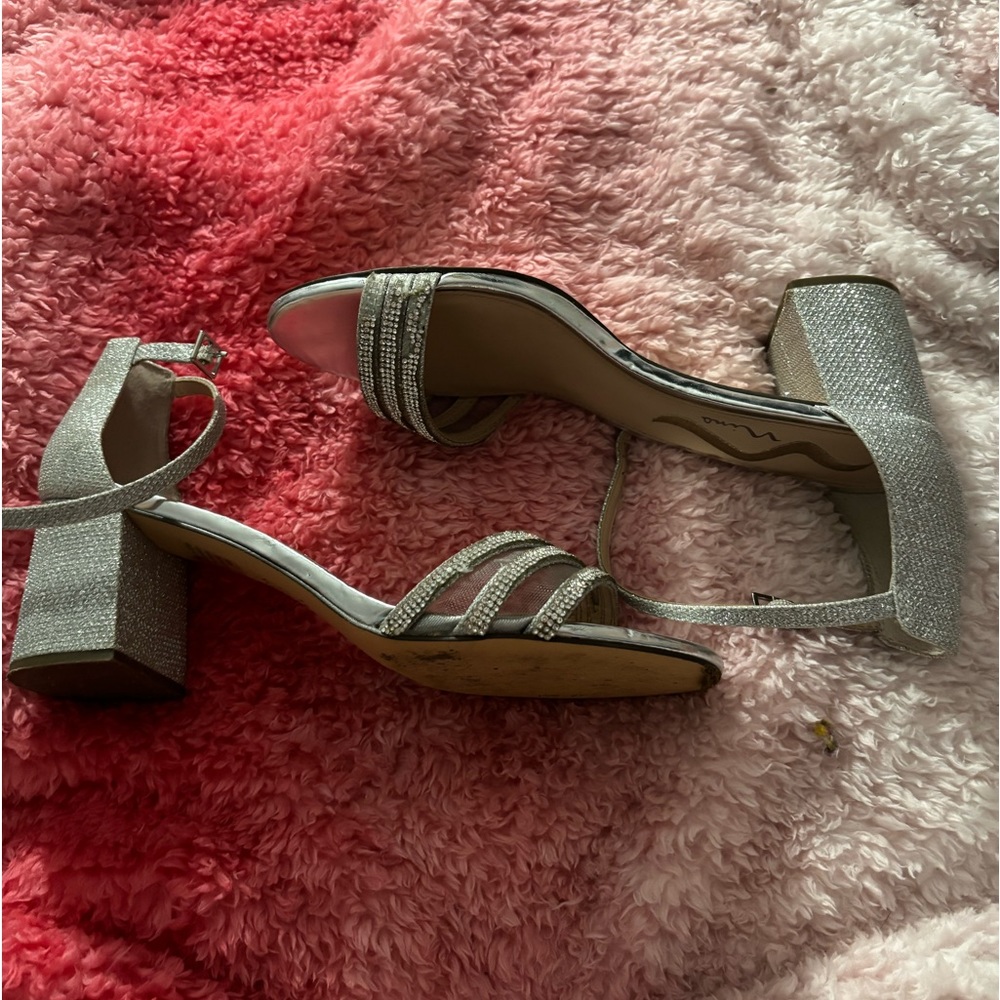 super cute prom heels! only wore once and the gems started to fall off.